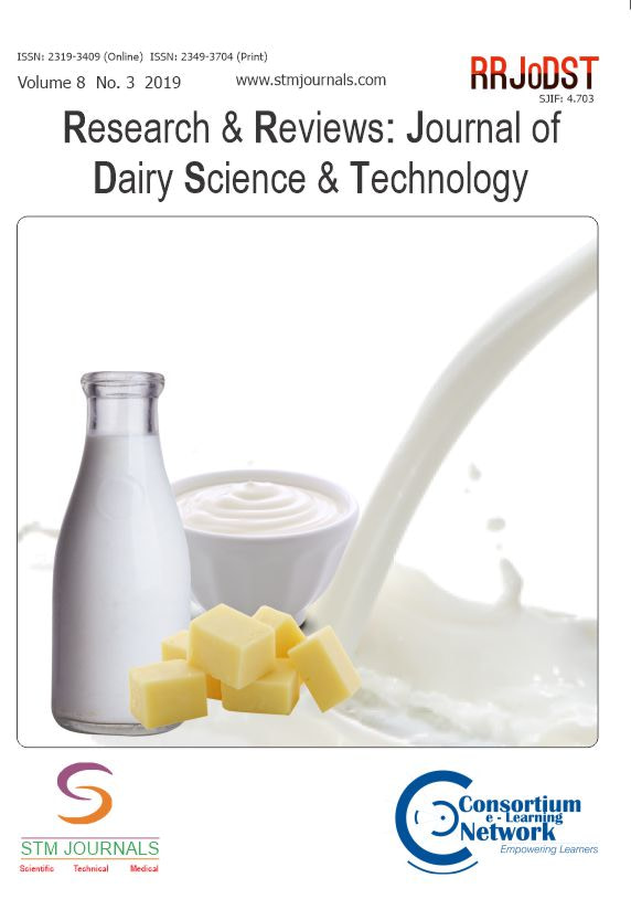 research journal on dairy